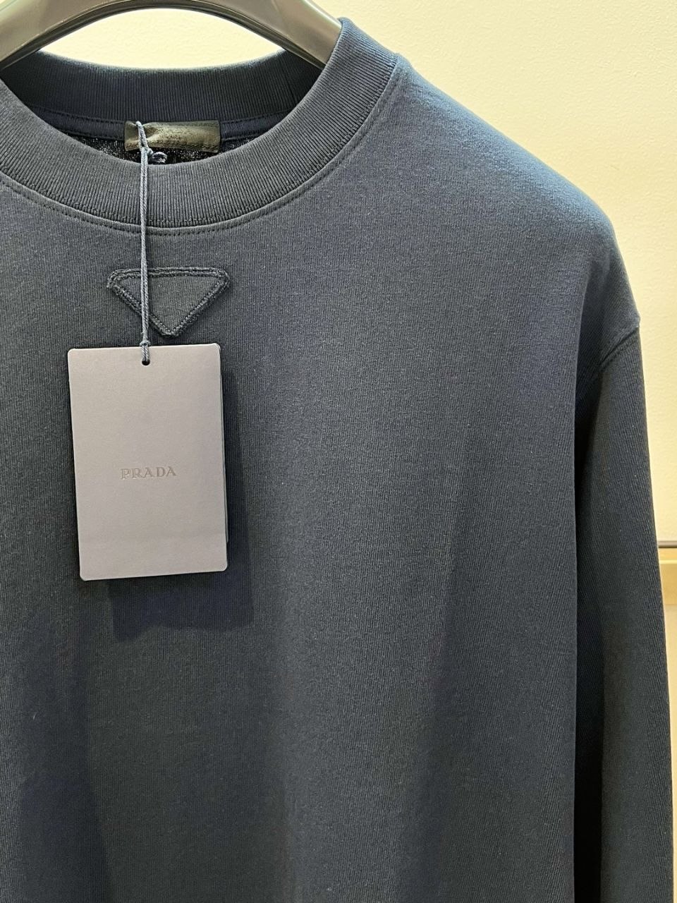 Pr@da Triangle-Logo Long-Sleeve T-Shirt image 9