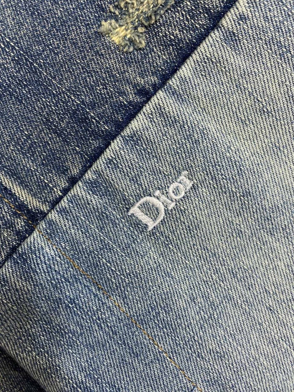D1or 26FW Distressed Denim Jacket image 8