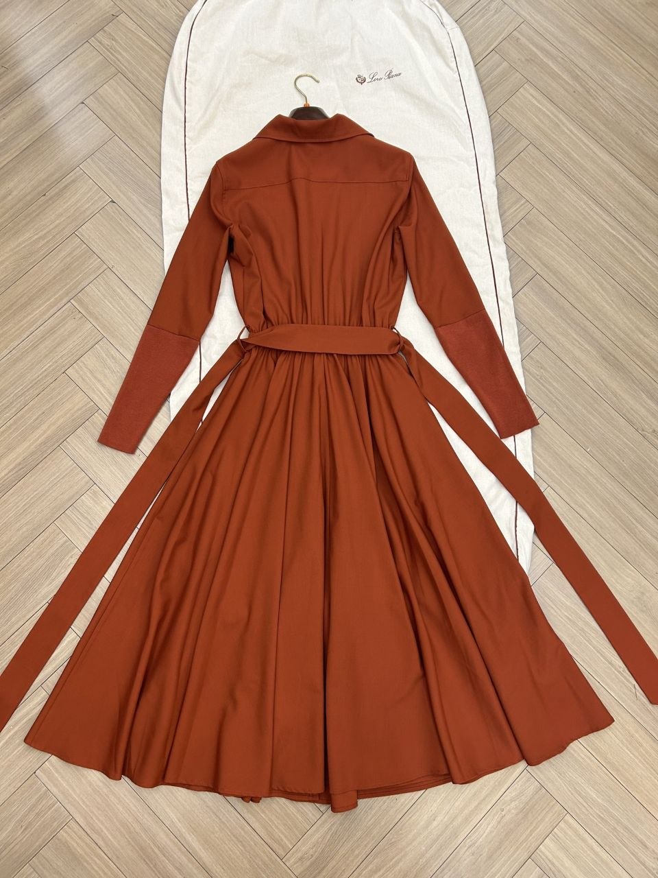 L0r0 P1ana Dress — Rose Red image 5