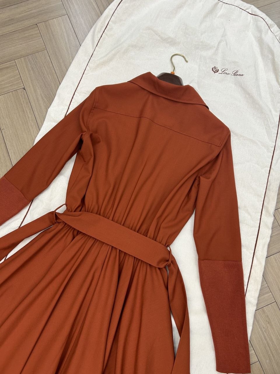 L0r0 P1ana Dress — Rose Red image 6