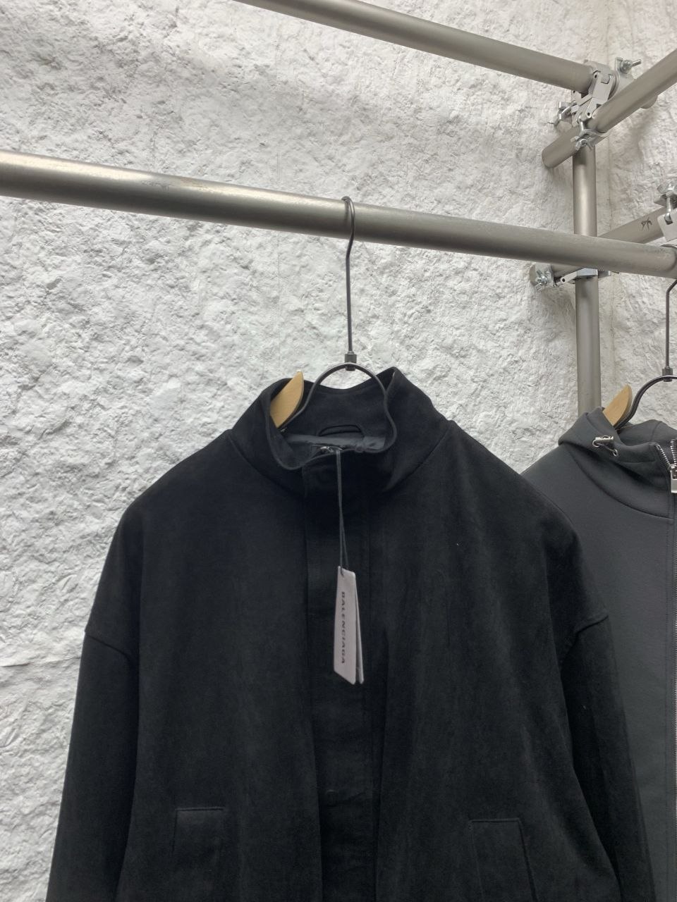 B@lenciaga Suede Jacket image 5
