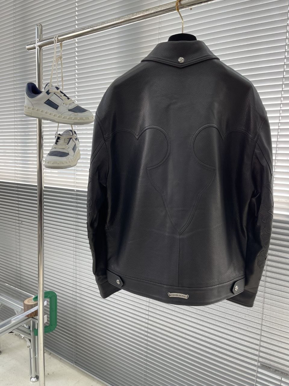Chr0me H3arts 2-Pocket Leather Jacket image 2
