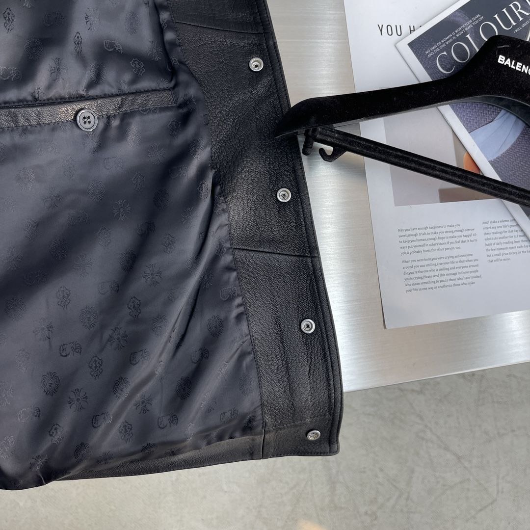 Chr0me H3arts 2-Pocket Leather Jacket image 8