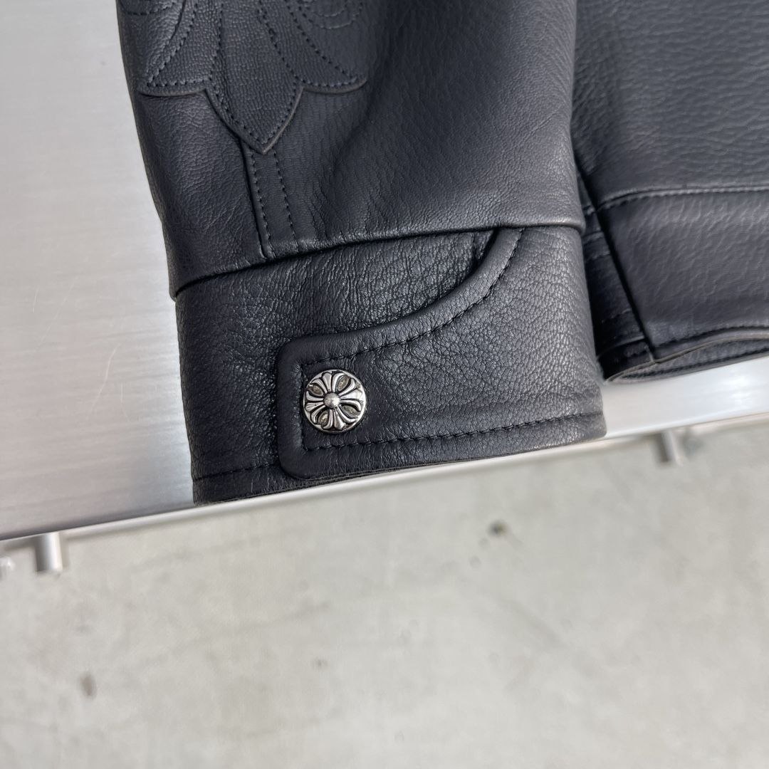 Chr0me H3arts 2-Pocket Leather Jacket image 9