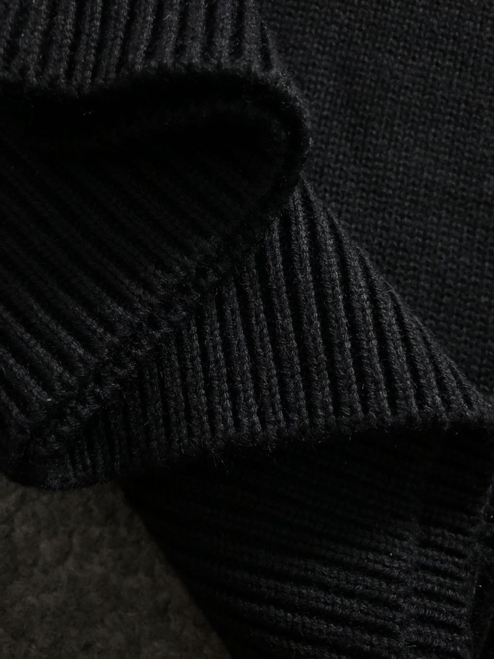 M0ncl3r 26FW Knit Sweater — Black image 6