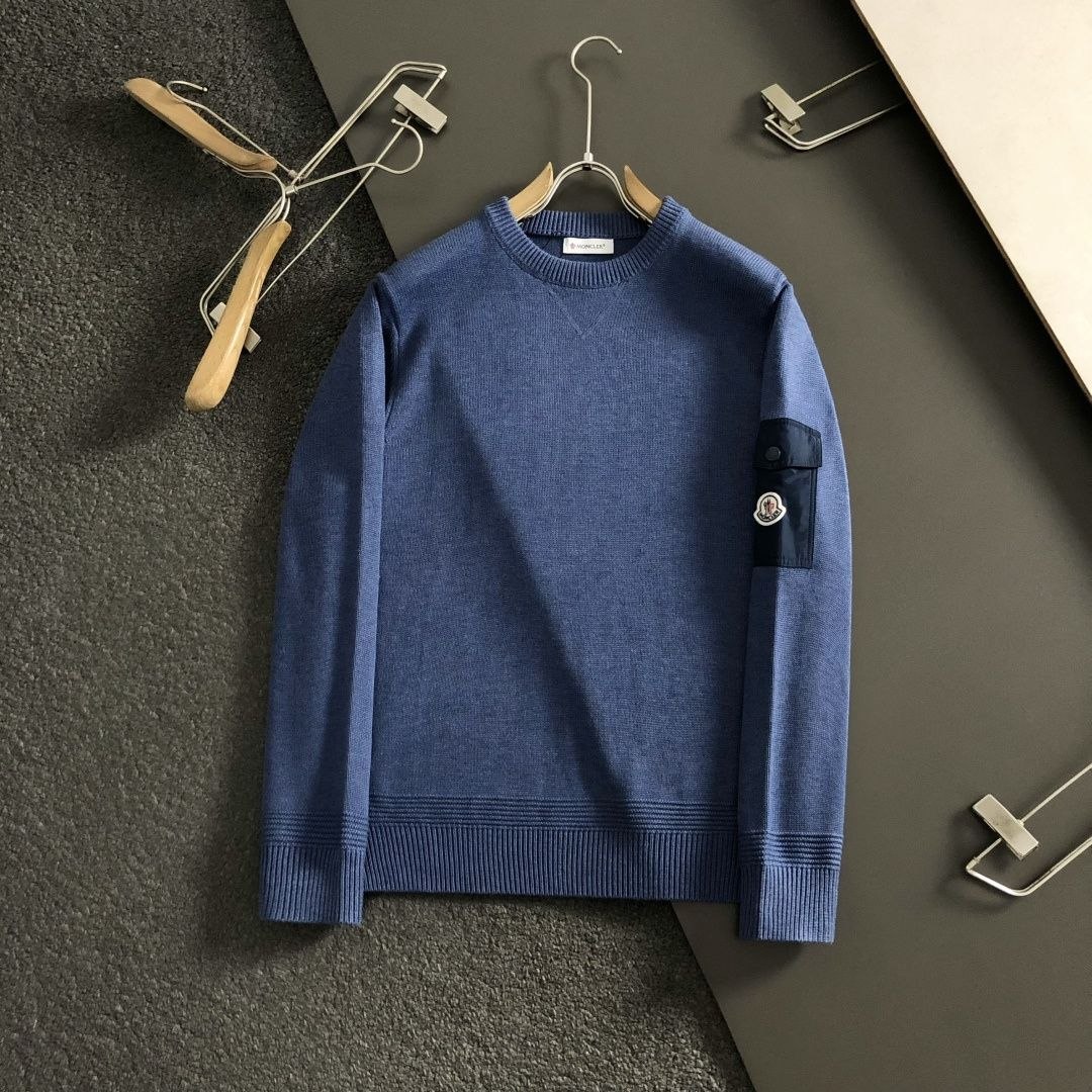M0ncl3r 26FW Knit Sweater — Black image 9