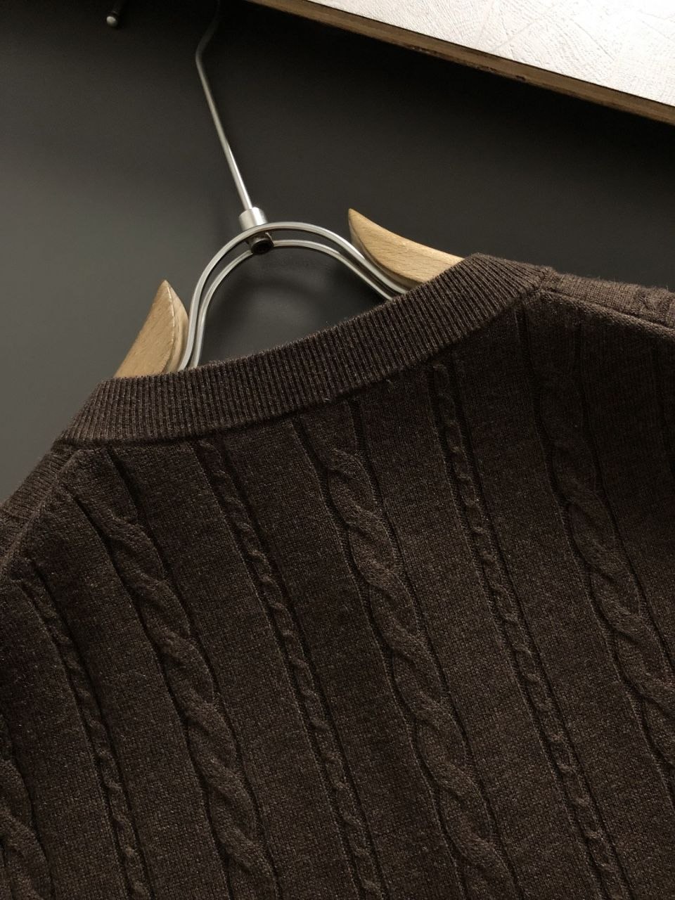Brun3llo Cuc1nelli Knit Sweater — Oat image 2
