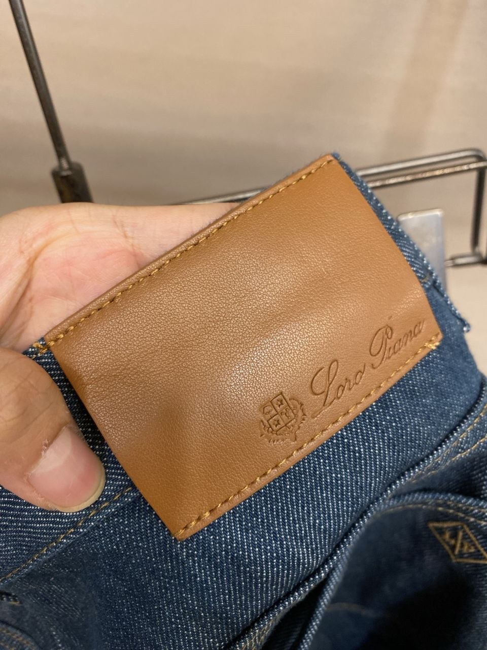 L0r0 P1ana Jeans — Navy image 8