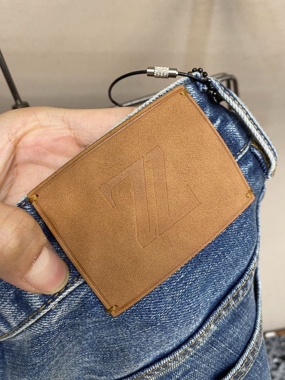 Z3gna Jeans — Navy image 2