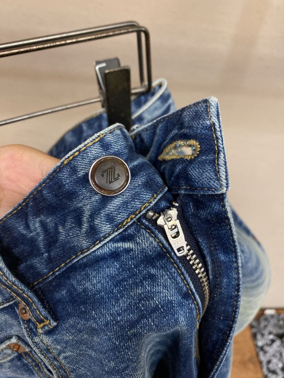 Z3gna Jeans — Navy image 7