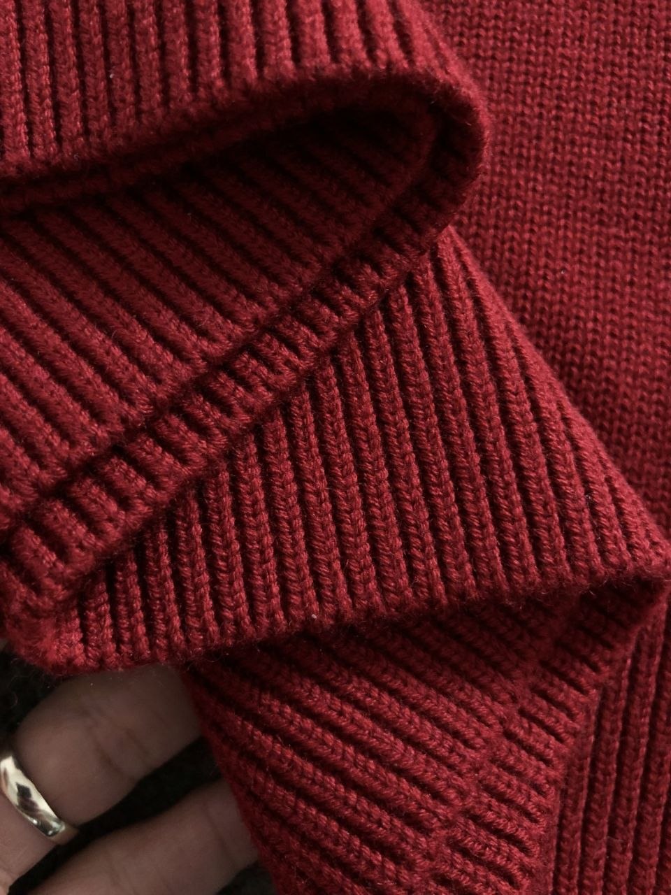 Guc1 Knit Sweater — Red image 2