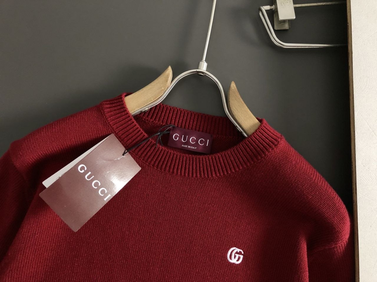 Guc1 Knit Sweater — Red image 8