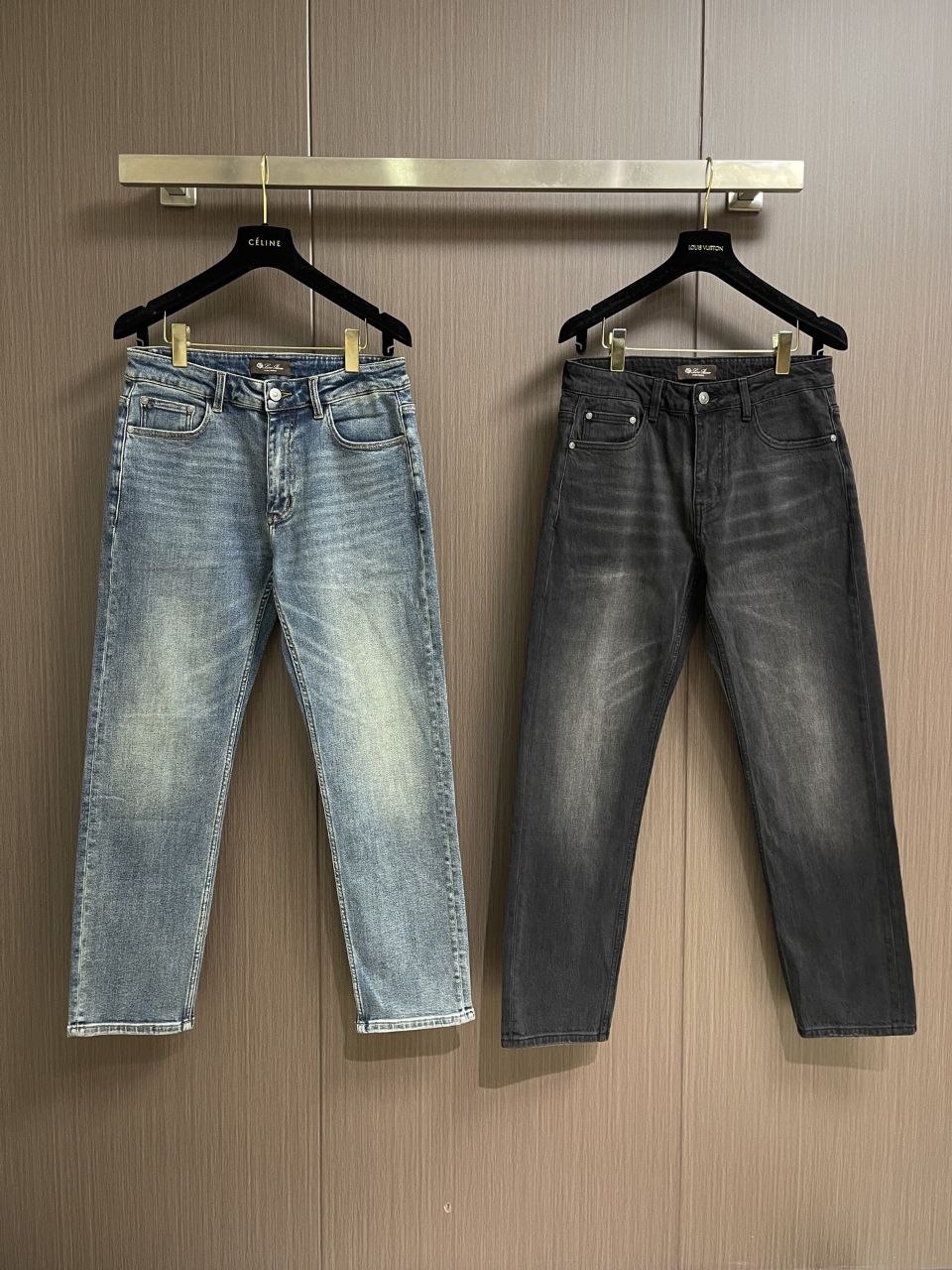 L0r0 P1ana Jeans — Tan image 4