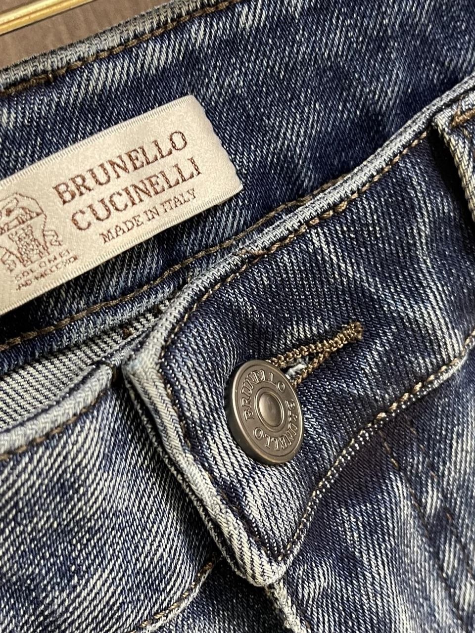 Brun3llo Cuc1nelli Jeans — Navy
