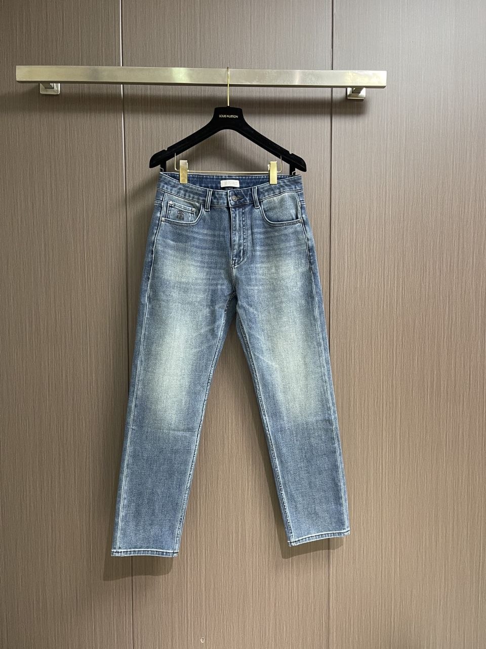 Brun3llo Cuc1nelli Jeans — Navy image 4