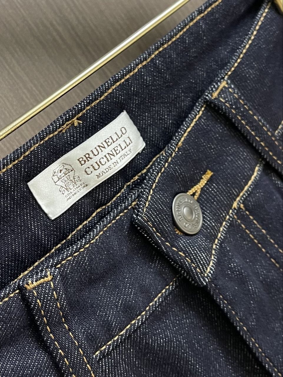 Brun3llo Cuc1nelli Jeans — Black