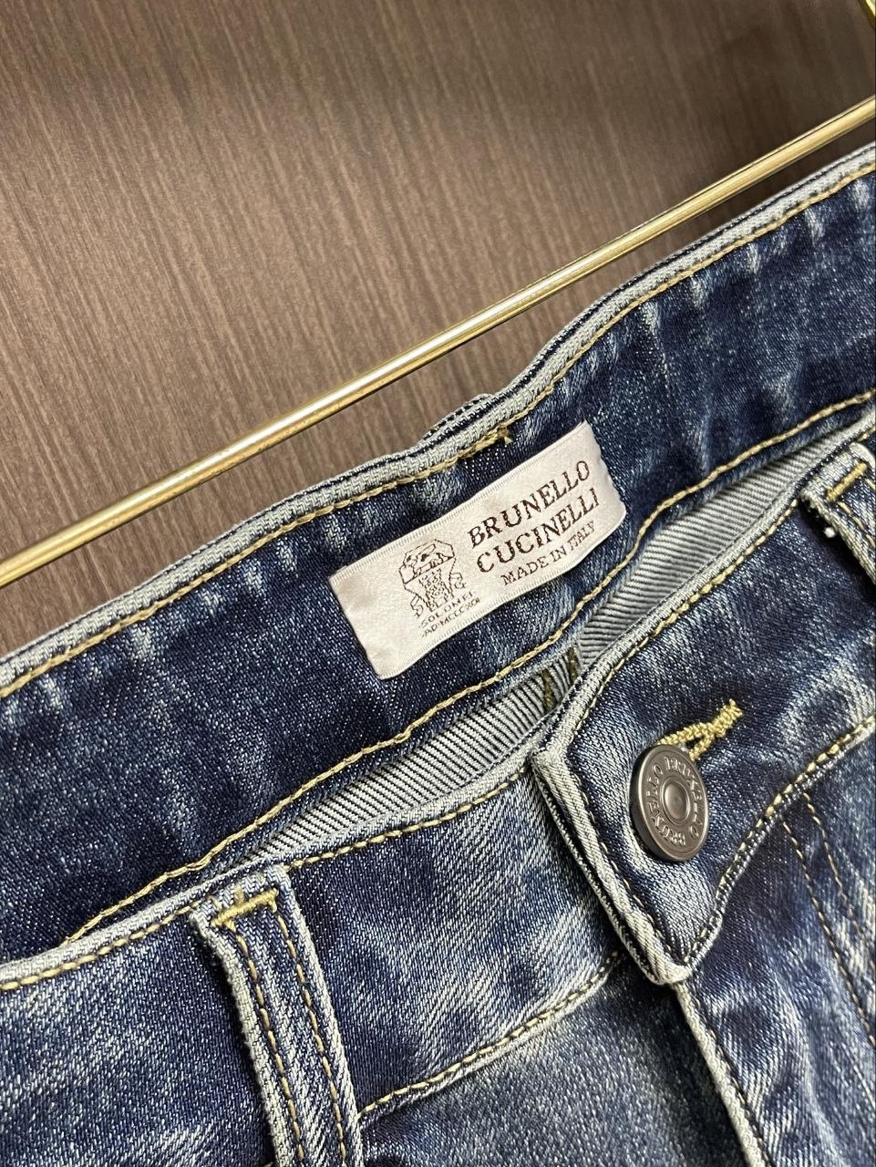 Brun3llo Cuc1nelli Jeans — Blue