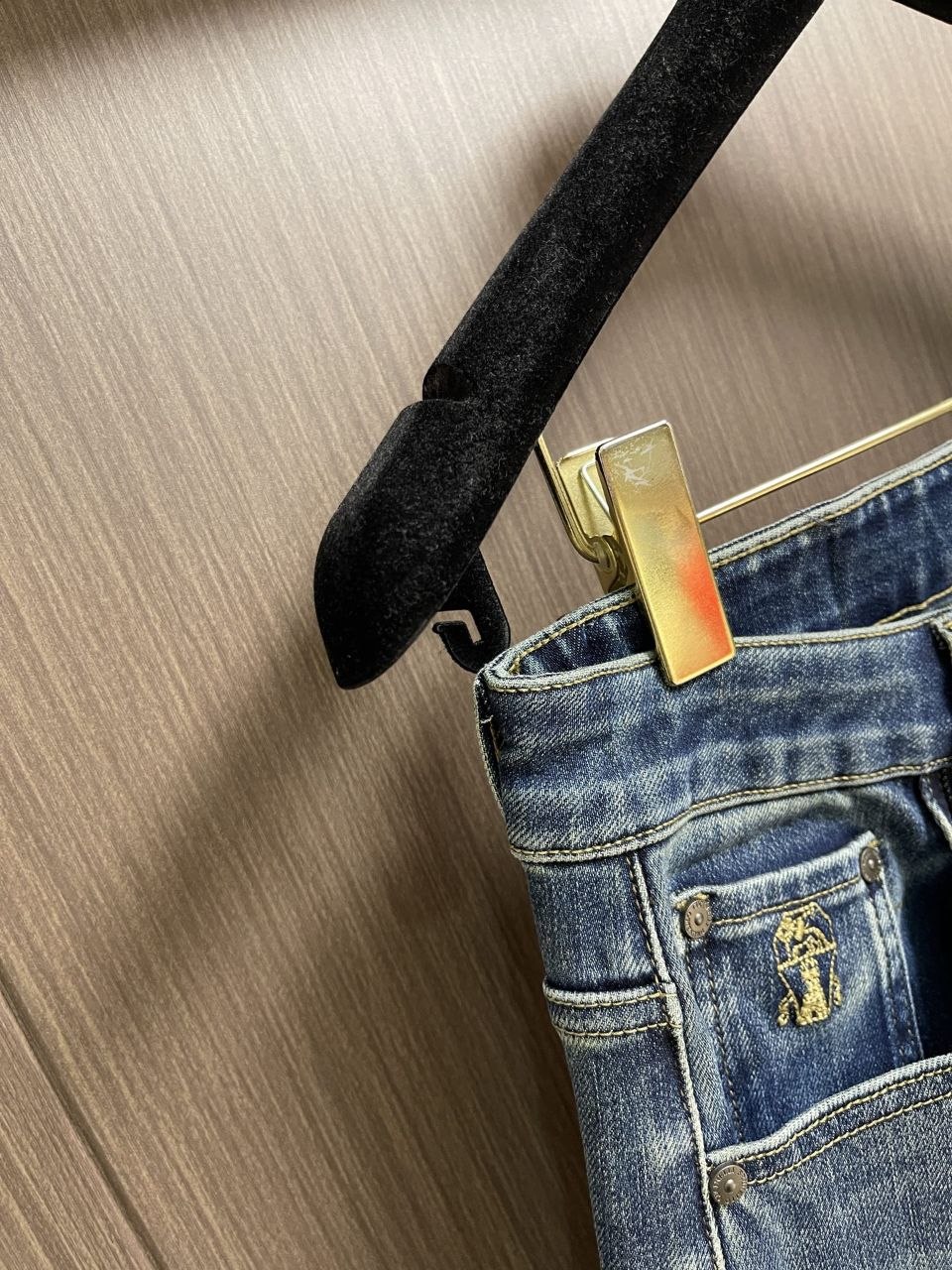 Brun3llo Cuc1nelli Jeans — Blue image 7