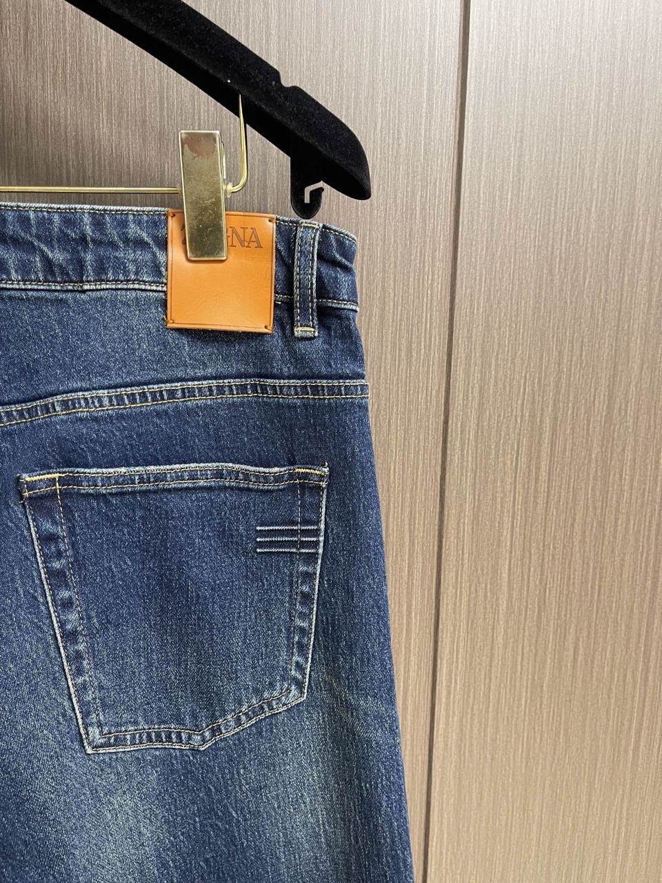 Z3gna Jeans — Khaki image 7