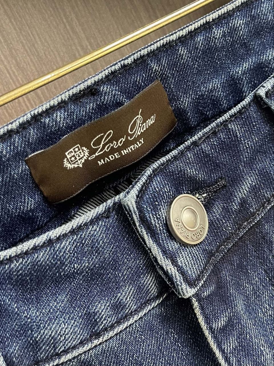 L0r0 P1ana Jeans — Blue-Grey image 2