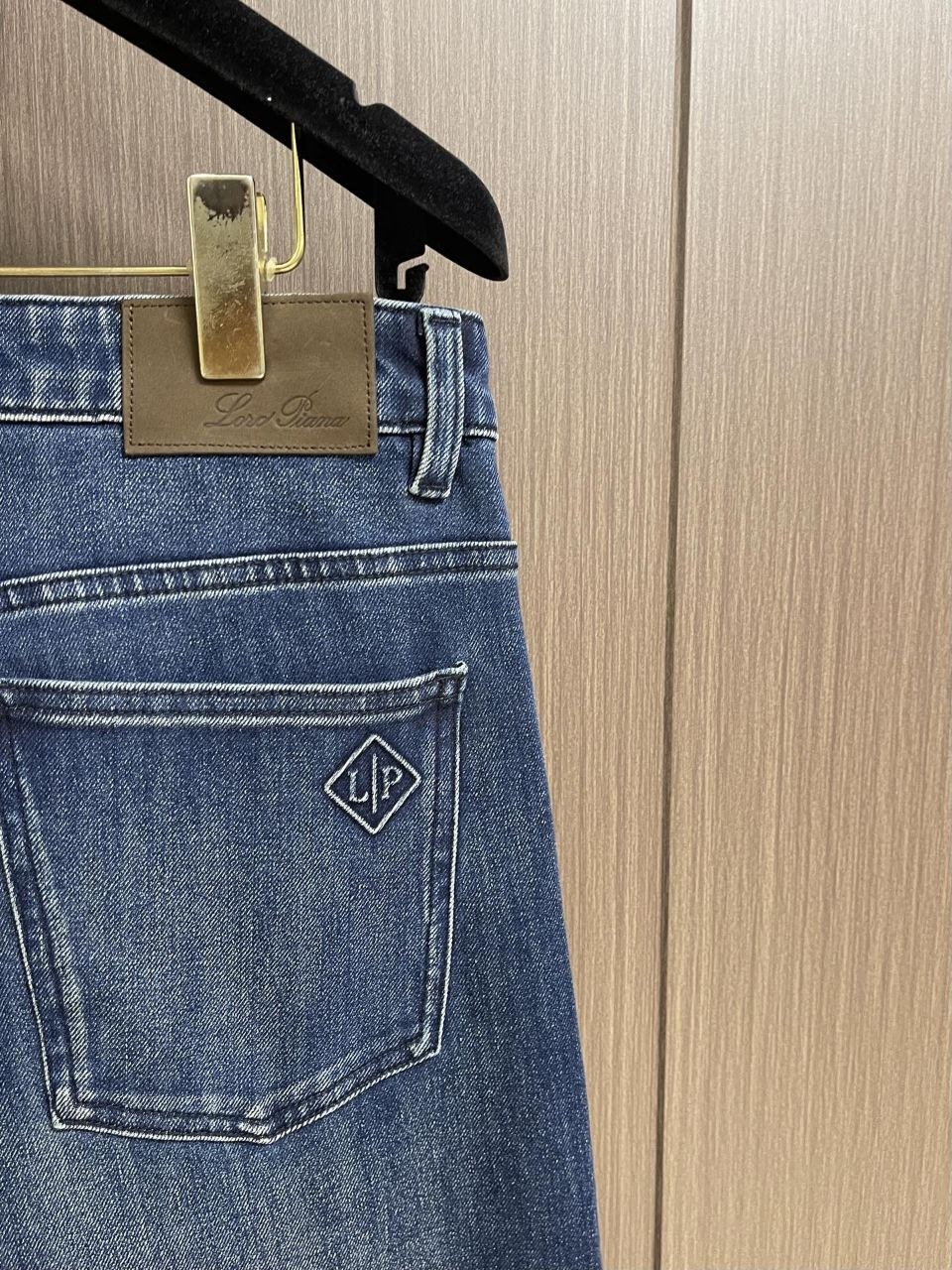 L0r0 P1ana Jeans — Blue-Grey image 7