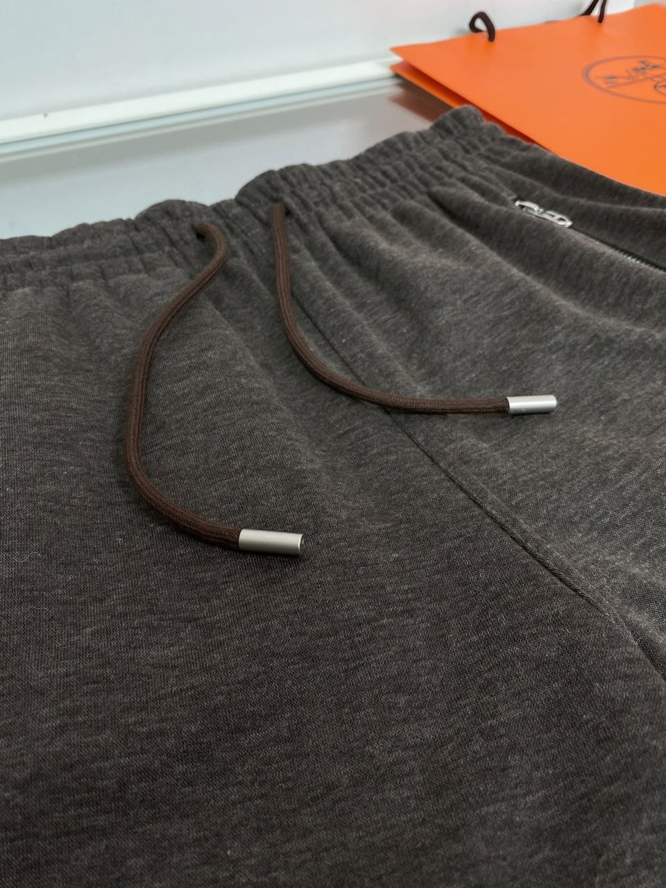 H3rmes Track Pants — Black-Grey-Coffee image 5