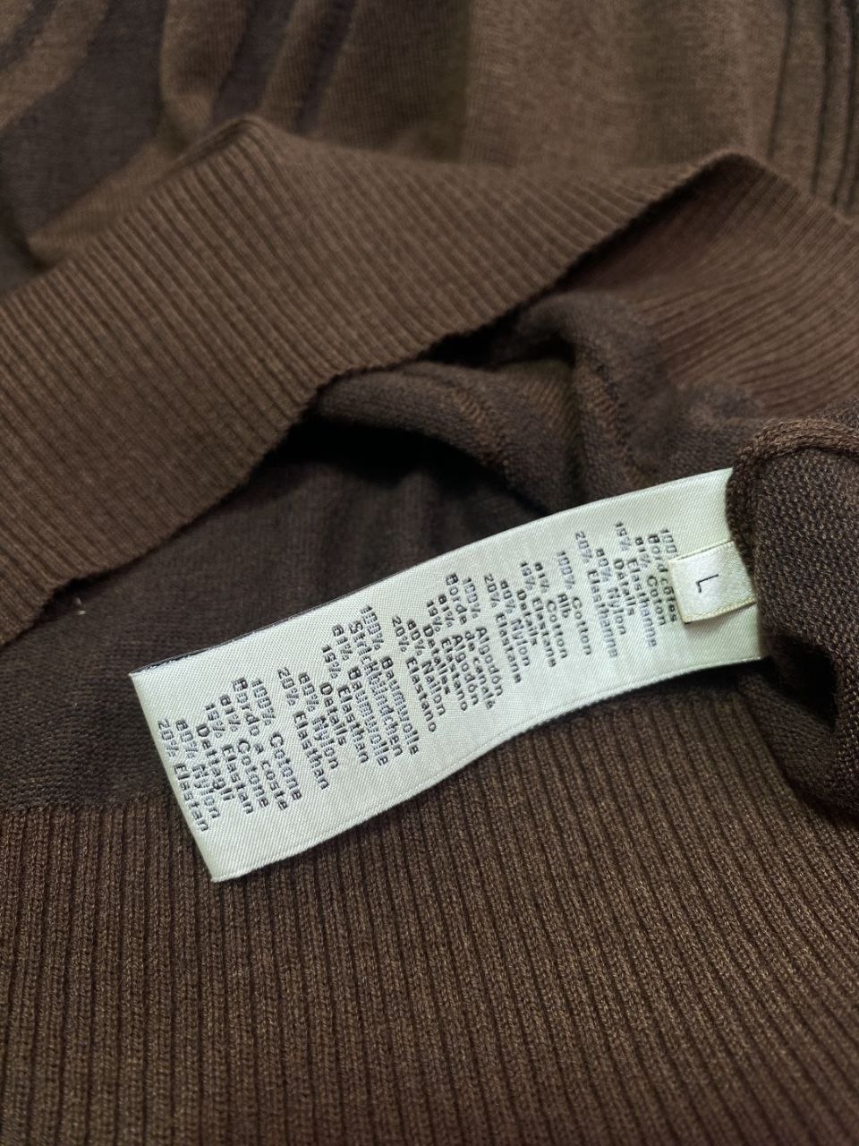 H3rmes Wool Base-Layer Long-Sleeve — Coffee-Grey image 4