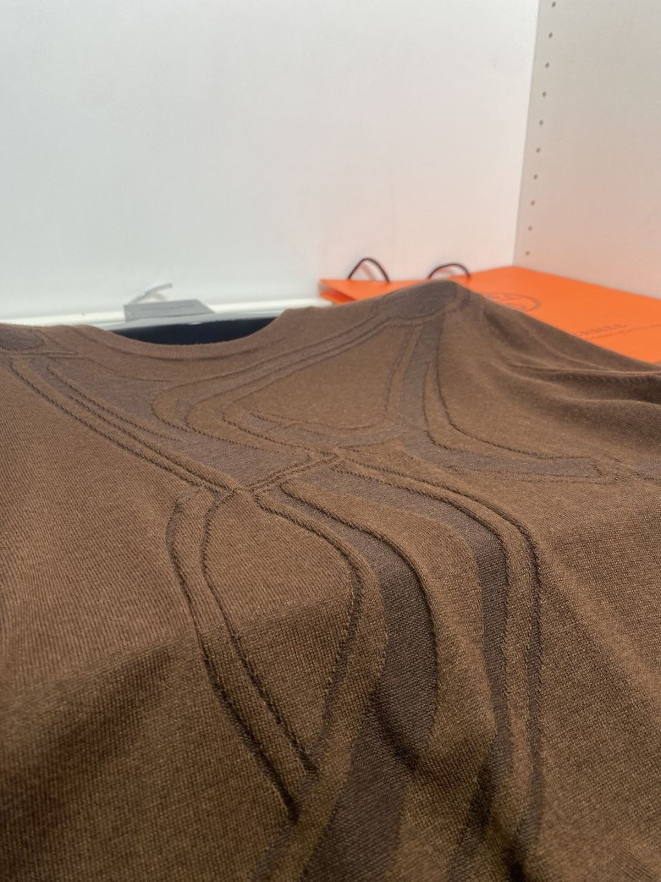 H3rmes Wool Base-Layer Long-Sleeve — Coffee-Grey image 8