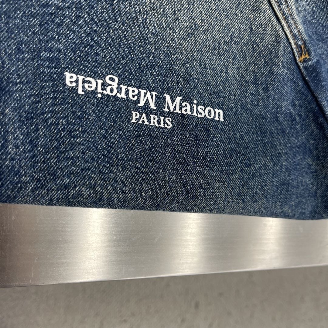 MM6 M@rgiela Hooded Denim Jacket — M-XXL image 5