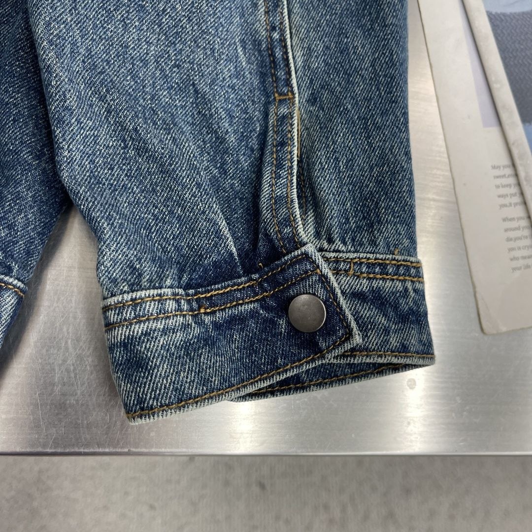 MM6 M@rgiela Hooded Denim Jacket — M-XXL image 6