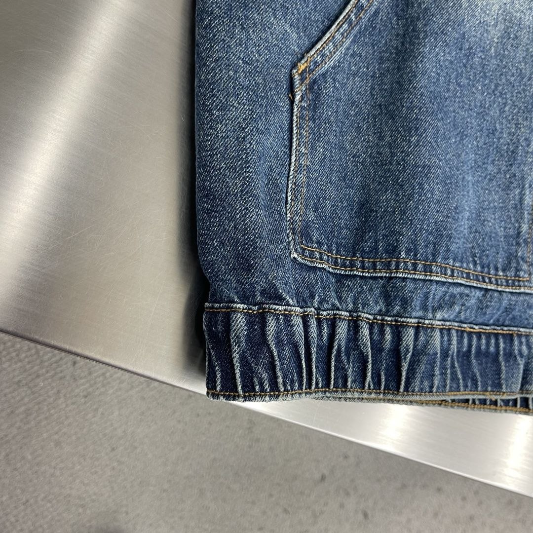 MM6 M@rgiela Hooded Denim Jacket — M-XXL image 8