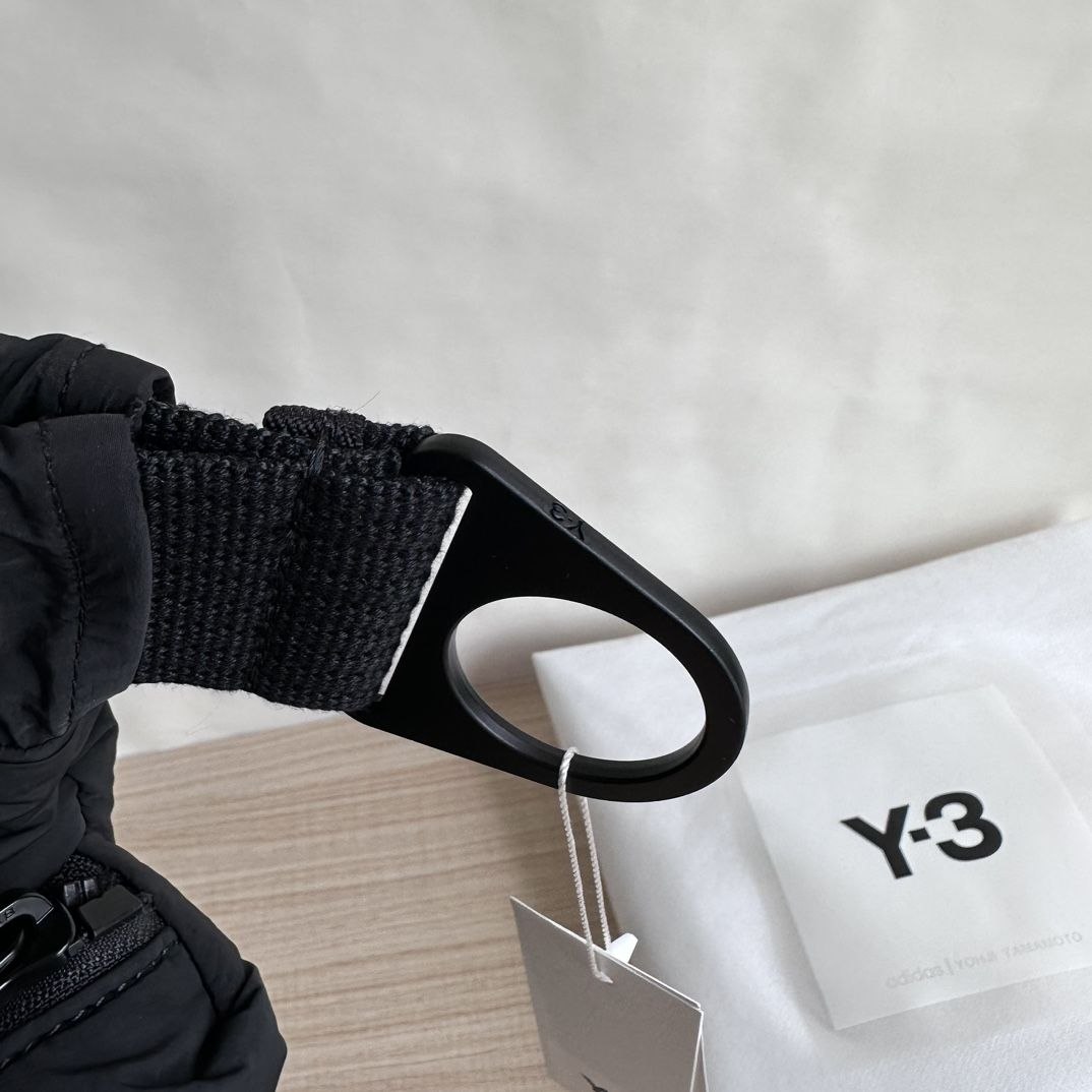 Y-3 Shoulder Tote Bag — Black