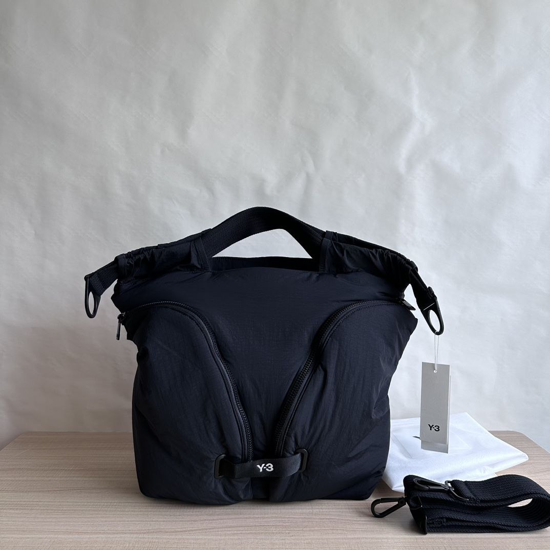 Y-3 Shoulder Tote Bag — Black image 2