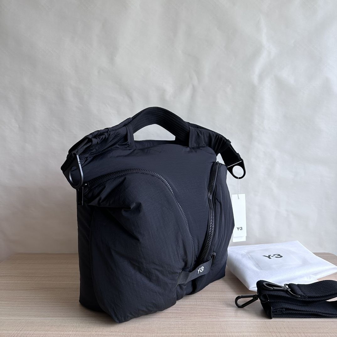 Y-3 Shoulder Tote Bag — Black image 5