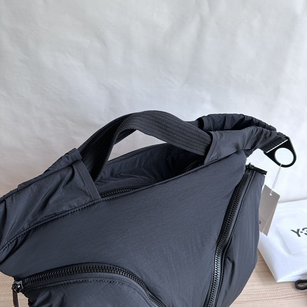 Y-3 Shoulder Tote Bag — Black image 6