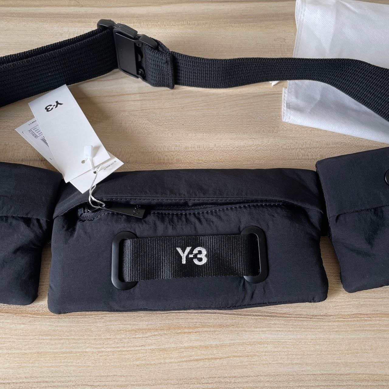 Y-3 Chest Bag Waist Pack — Black