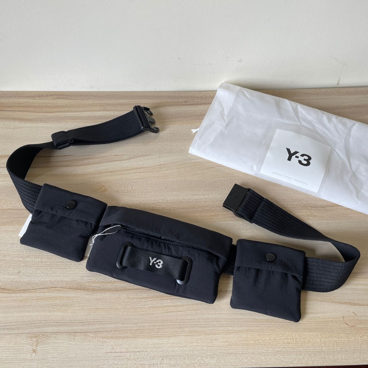 Y-3 Chest Bag Waist Pack — Black image 6