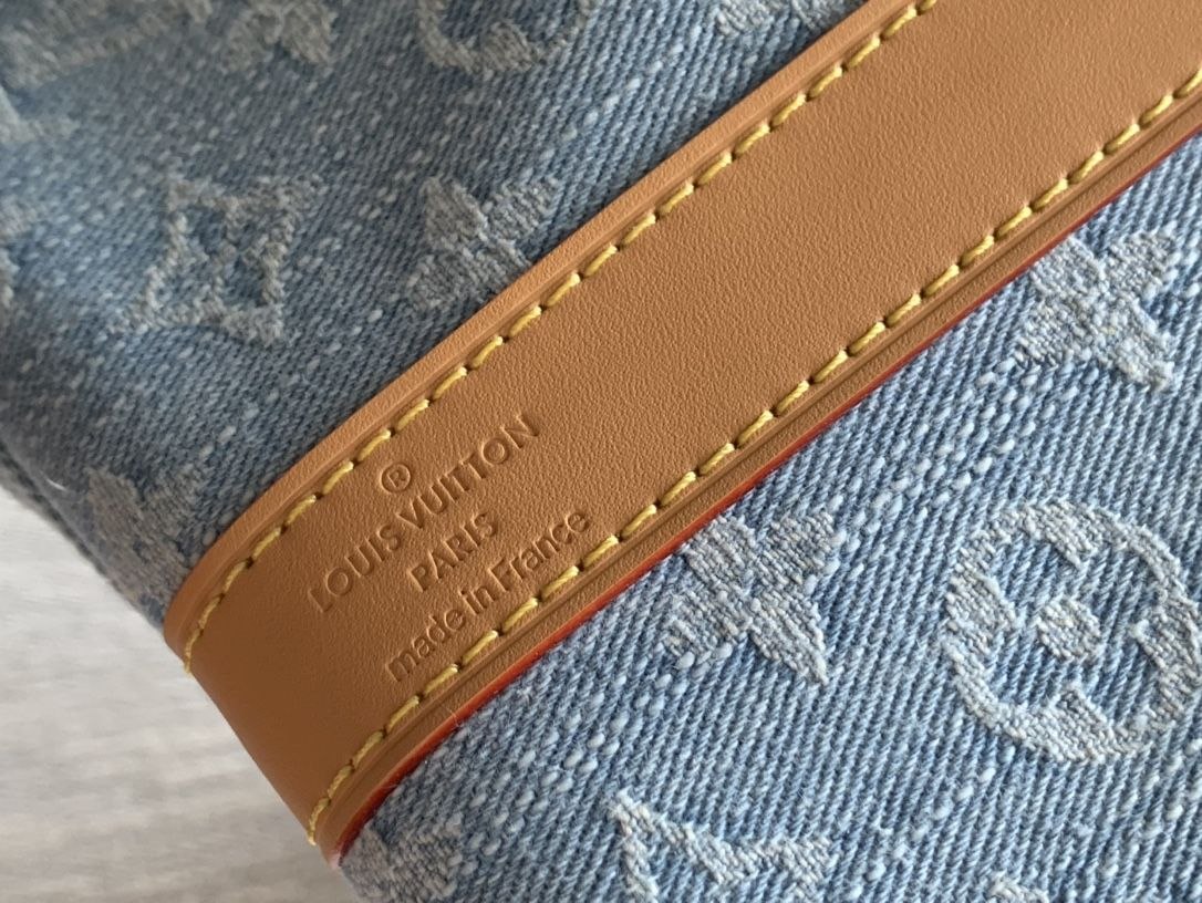 1V Keepall Bandoulière 45 — Denim Light Blue image 6