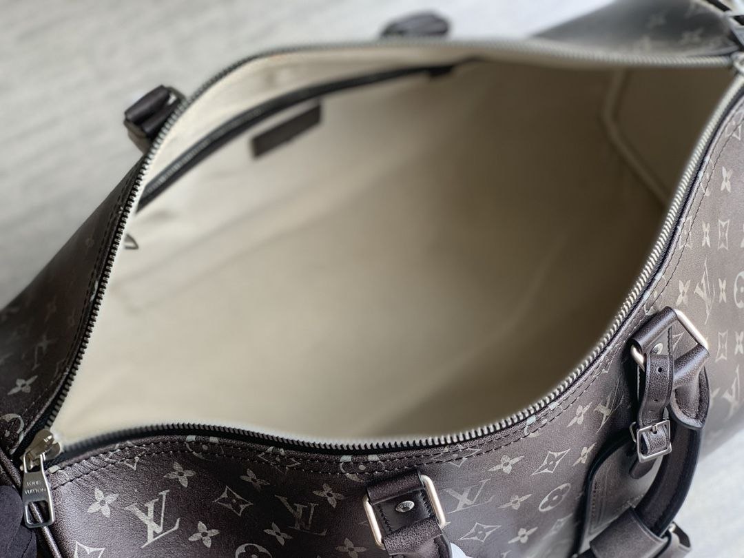 1V Keepall Bandoulière 50 — Black image 6