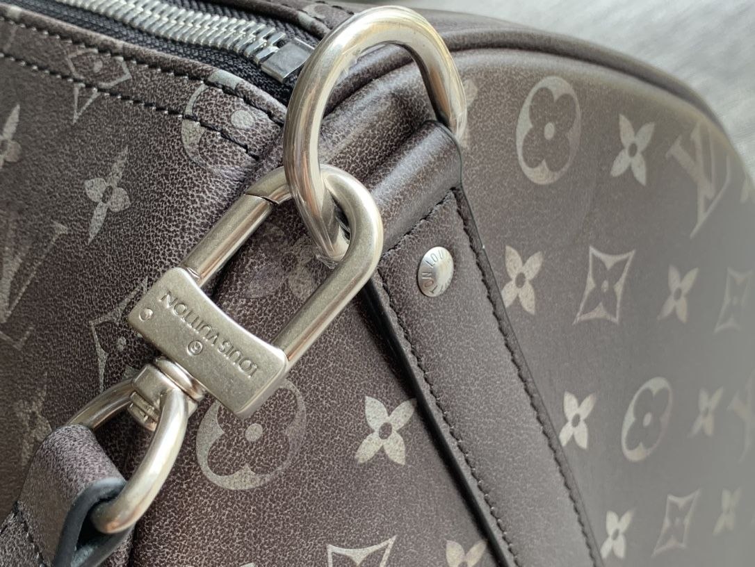 1V Keepall Bandoulière 50 — Black image 7