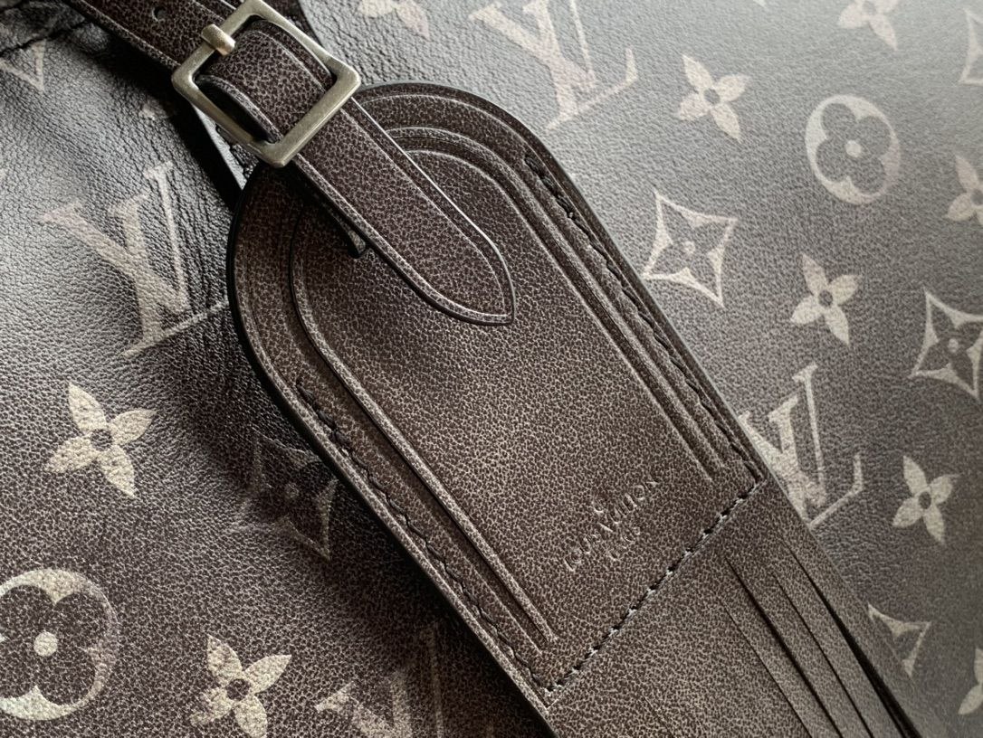 1V Keepall Bandoulière 50 — Black image 9