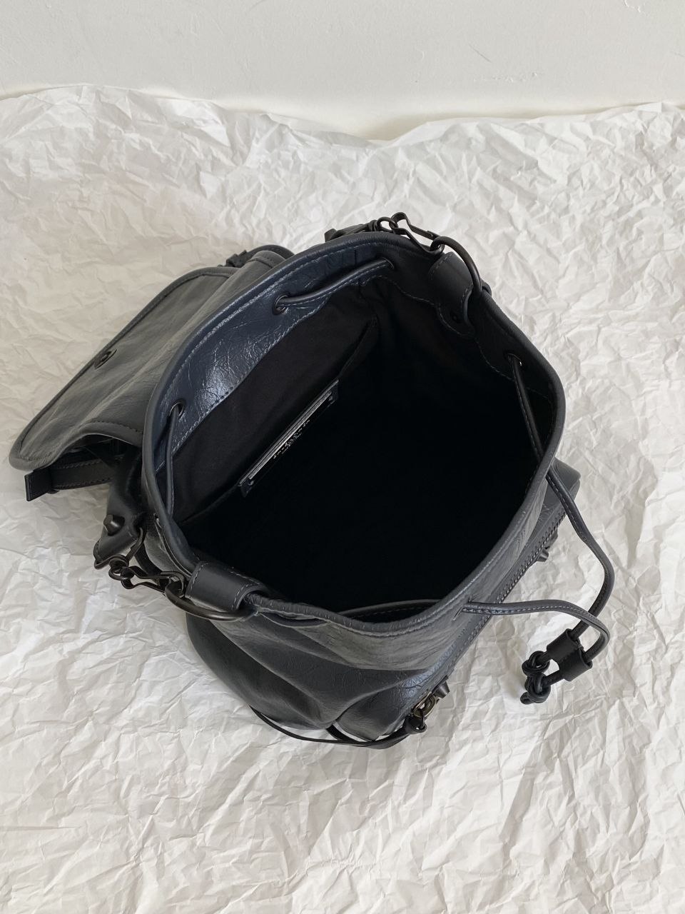 B@lenciaga Le City Backpack — Grey image 5