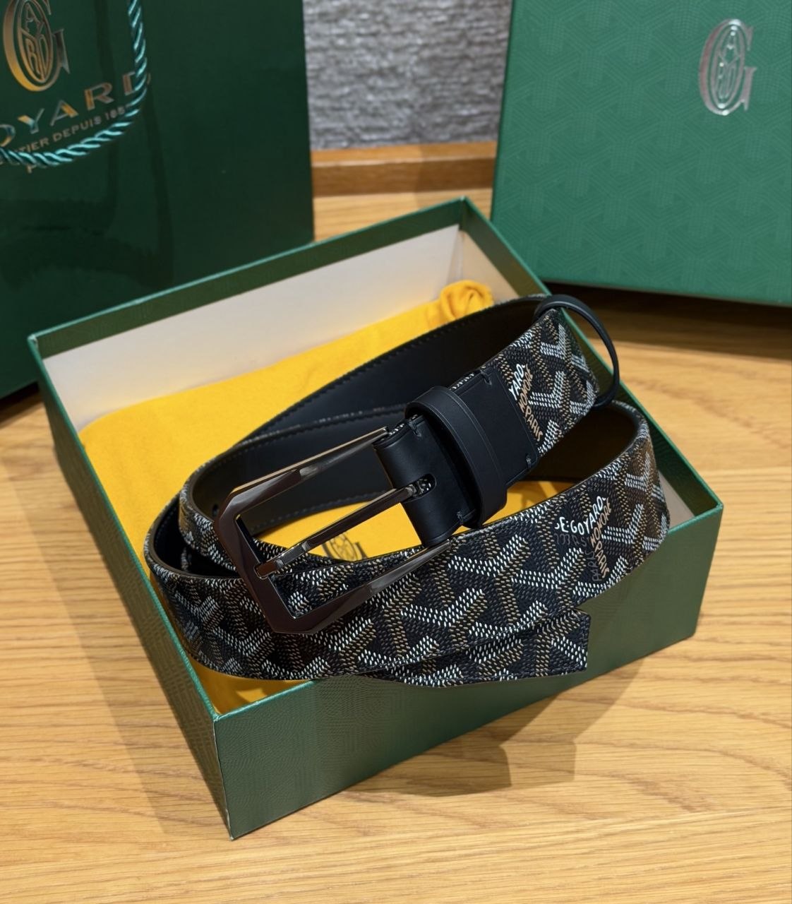 G0yard Belt 3.5cm — Black image 2