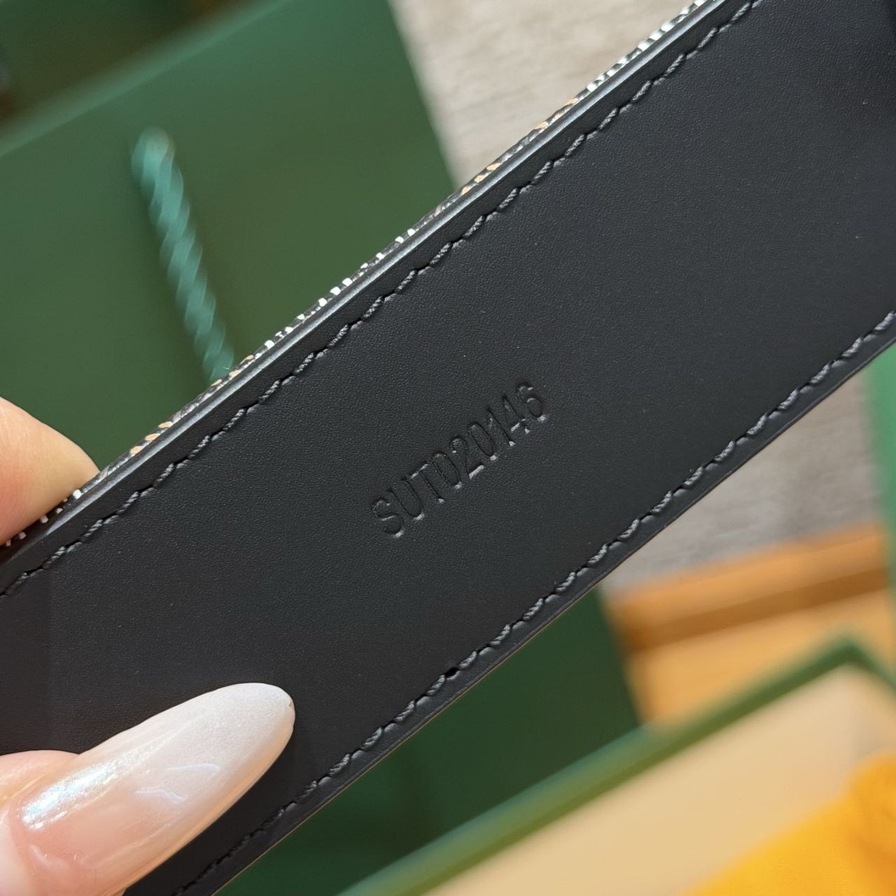 G0yard Belt 3.5cm — Black image 4