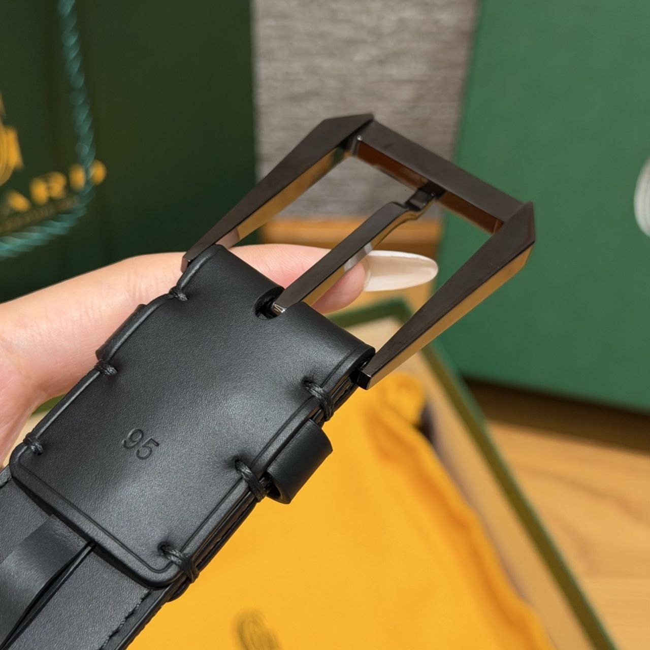 G0yard Belt 3.5cm — Black image 5