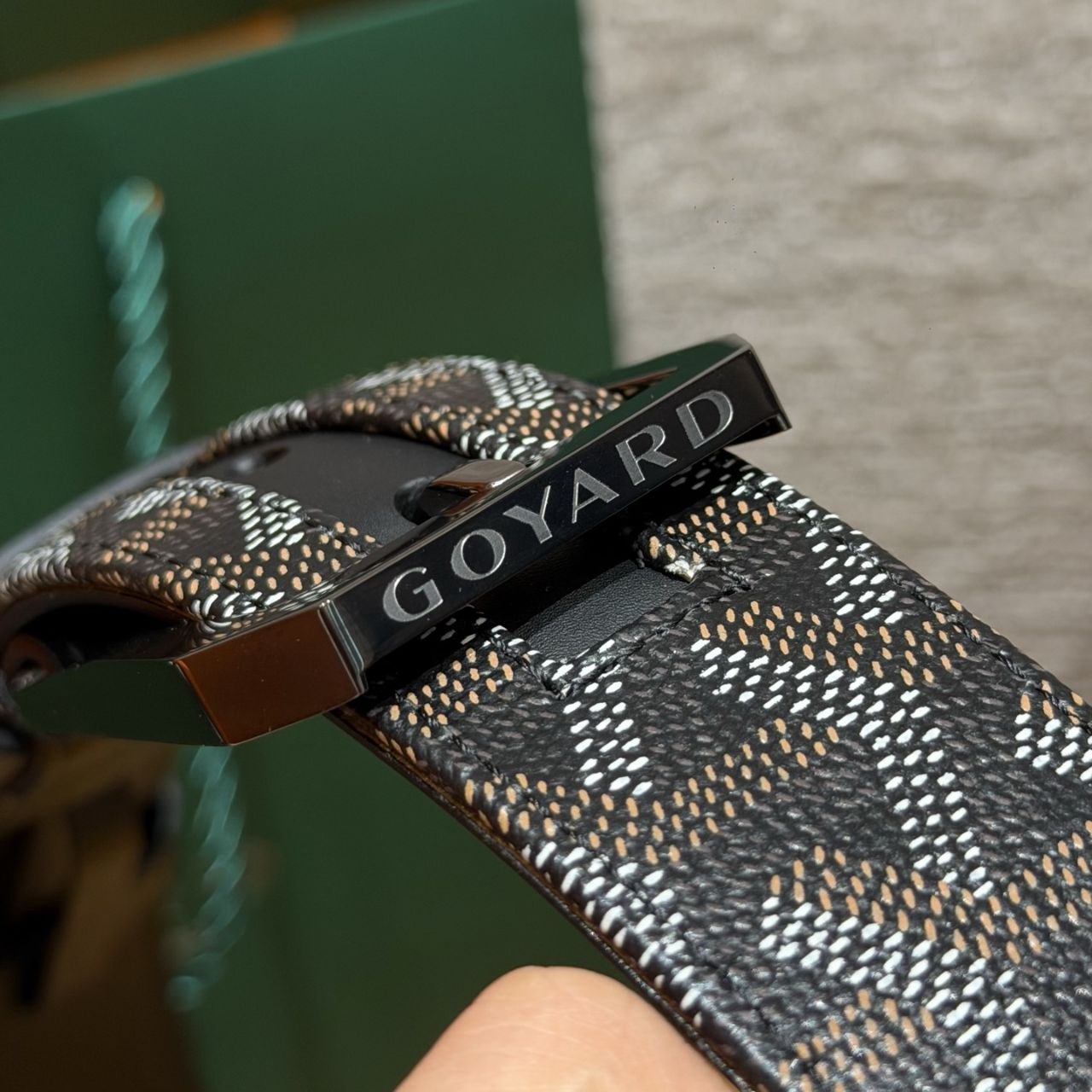 G0yard Belt 3.5cm — Black image 7