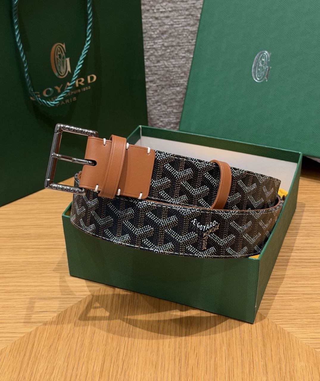 G0yard Belt 4.0cm — Orange image 3