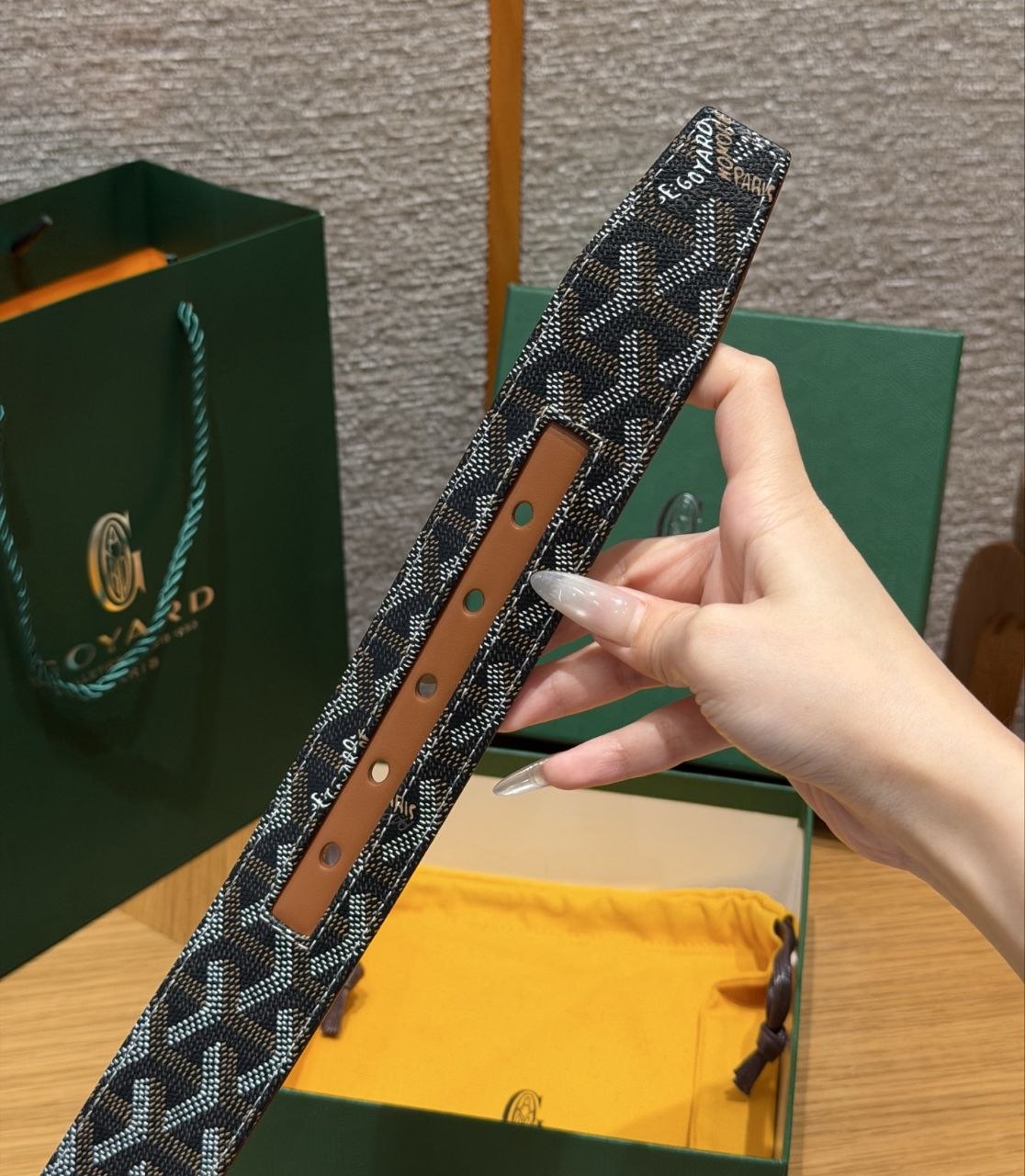 G0yard Belt 4.0cm — Orange image 5