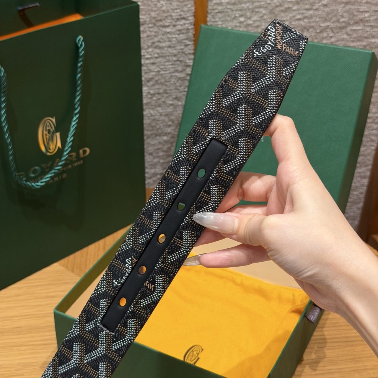 G0yard Belt 4.0cm — Black image 6