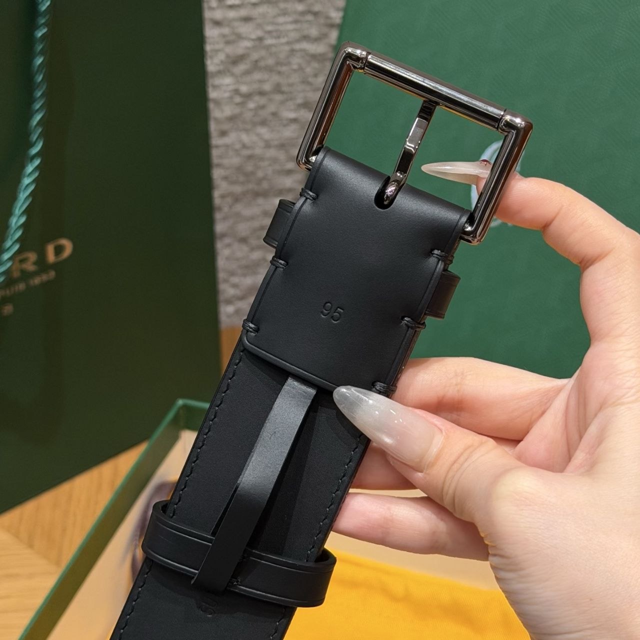 G0yard Belt 4.0cm — Black image 7